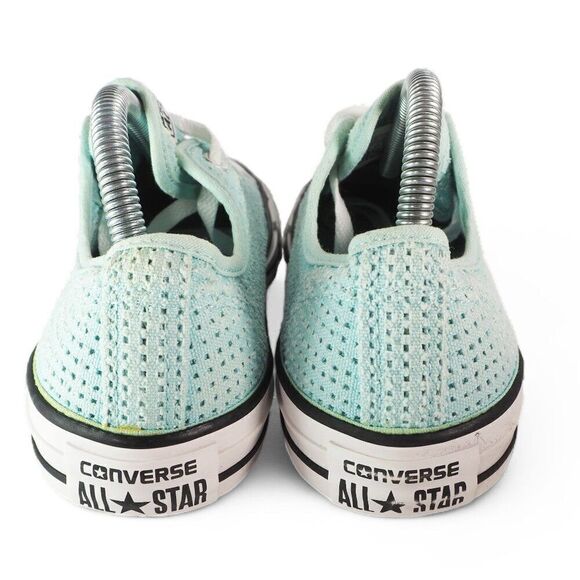 Converse Chuck Taylor All Star Ox Perf Motel Pool "Aqua Blue" 551623F Women's 9 - Picture 5 of 11